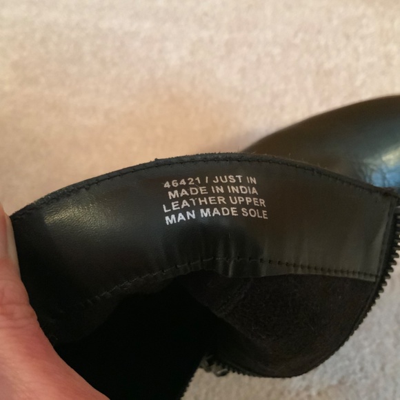 Black Heeled Boots - Picture 5 of 5